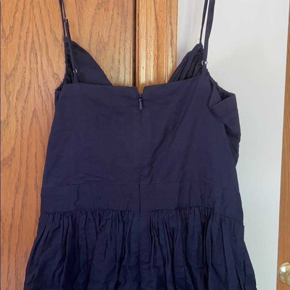 Banana Republic Navy Pleated Dress - Picture 5 of 7